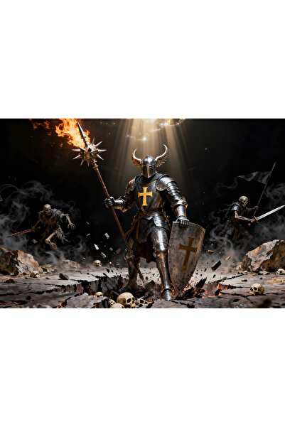 VeliumCraft Tablou Canvas Sanctovoren The Unforgiving, 90 x 60 cm, colectia V...