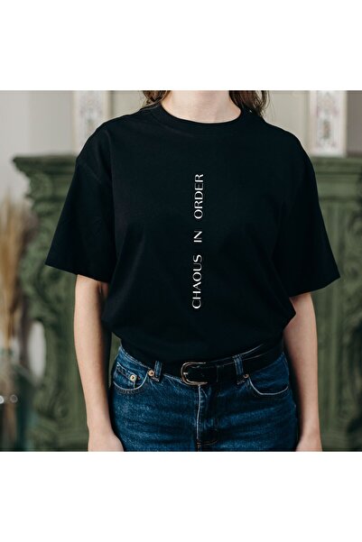 playwear Ουνισέξ Χάος με Τάξη — Συλλογή  "Τακτικός Χάος " με ΓΡΑΜΜΑΤΑ - Μπλου...