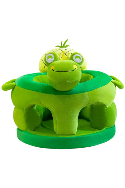 Krista Baby high chair with backrest and footrest - Broscuta Verde Happy Day