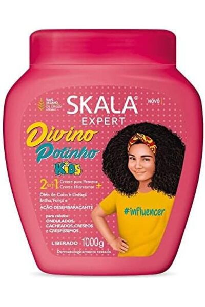 Scala كريم ديفاين ليتل كيرل للشعر المجعد ٢ في ١ للأطفال من سكالا إكسبيرت بريك...