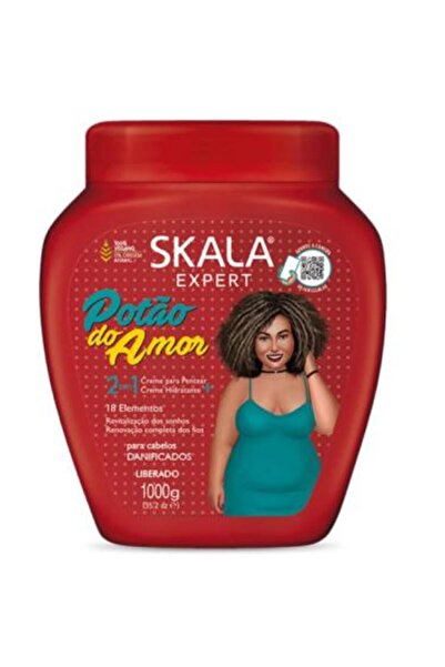 skala brasil كريم إصلاح الشعر Expert Love Bot للشعر التالف من سكالا، 1000 جرام