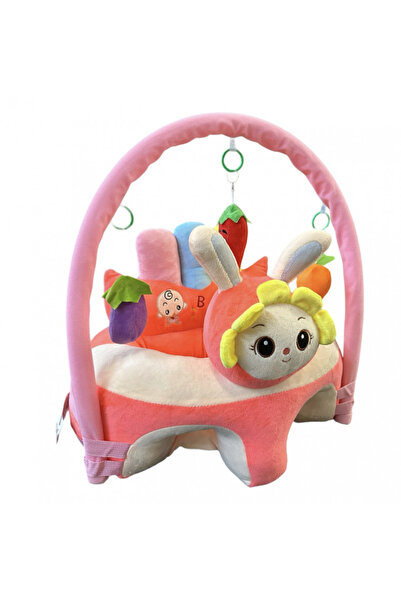 Krista Βρεφική πολυθρόνα με πλάτη, υποπόδιο και τοξωτή σχάρα με παιχνίδια, Κο...