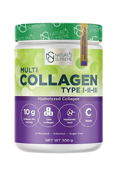 Nature's Supreme Multi Collagen Powder 300 Gr Aromasız