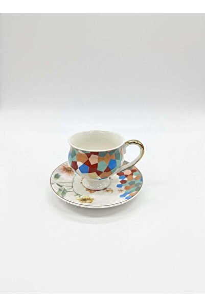 Altabi Porcelain Coffee Set for 6 People |   Special Design |   90 ml