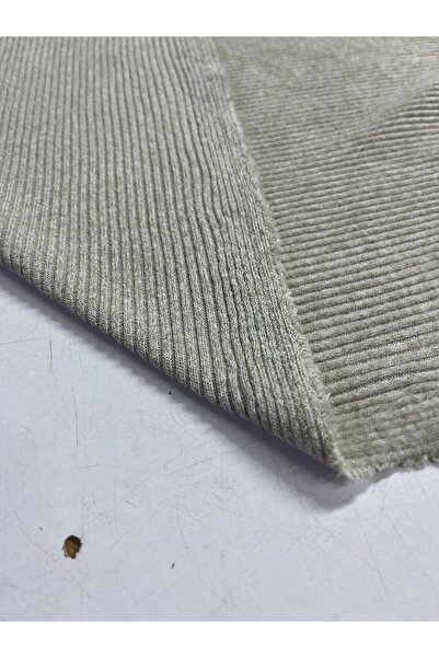 Kumaş sever Mink Color Pure Cotton Ribbed Fabric by the Meter Double Width 150 cm Pajamas Tracksuit Clothing Fabric