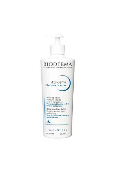 Bioderma Atoderm Intensive Baume, 500 ML, Ultra-soothing and Ultra-nourishing