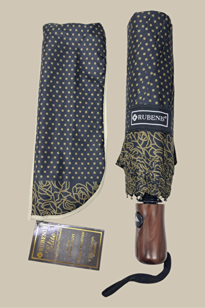 Rubenis 10 Telli 3 Kırmalı Su Tutmaz Hafif Ama Güçlü Modern Tasarım Lüx Şemsiye