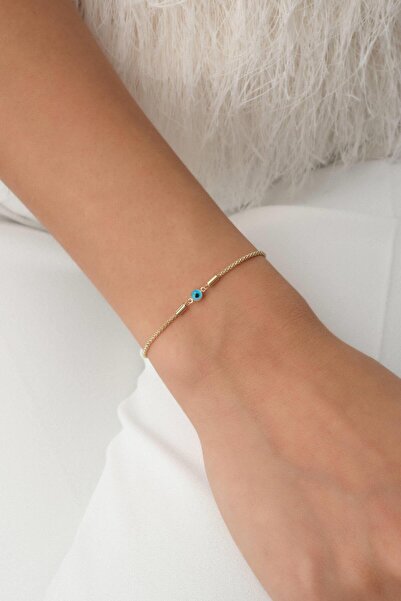 Arpaş 14 Ayar Nazar Altın Bileklik