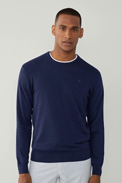 Hackett London Cotton and silk men's sweater