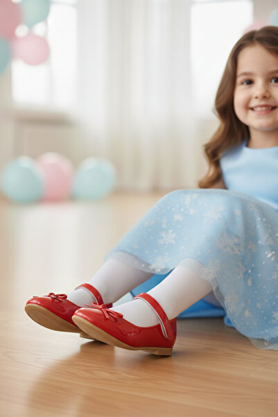 markasende Bluey Rugan Бійчик з бантиком Дівчачі балетки