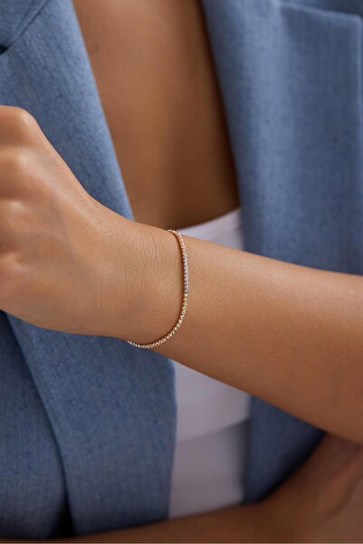 Arpaş 14 Ayar Dorikalı Üç Renk Altın Bileklik