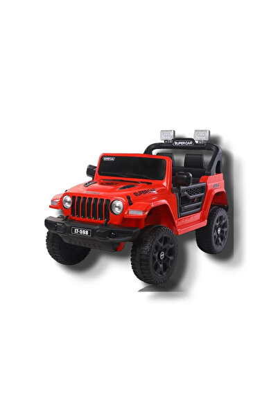 Leno سيارة جيب كهربائية للأطفال - تصميم أنيق وعصري للطرق الوعرة باللون الأحمر...