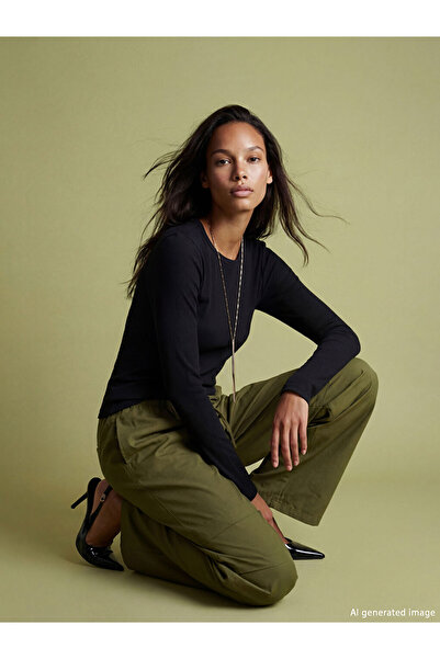 LC Waikiki Sparkling Choices from Shining Store Zero Roba Collar Women's Body