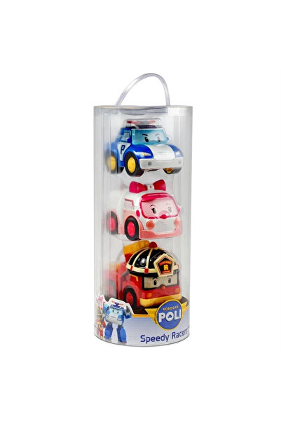 Robocar Poli Hızlı Yarışçı Figür 3"lü Set