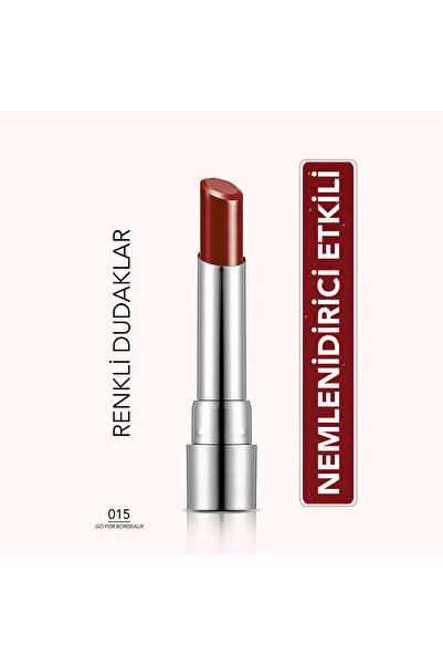 Flormar Sheer Up Ruj No: 015 Go For Bordeaux