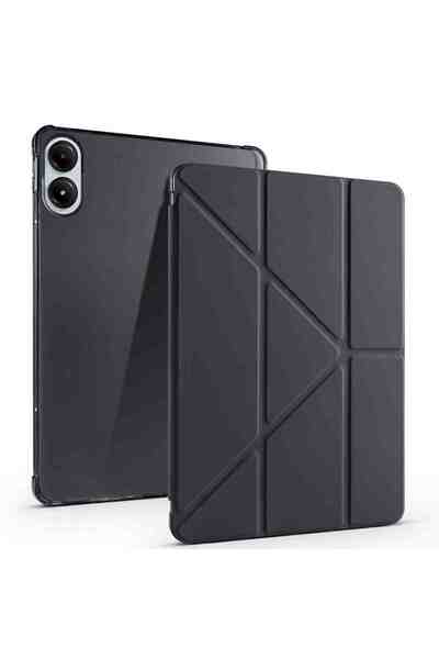 Fuchsia 11.5-Inch Tri-Folding Tablet Case with Pen Compartment and Stand, Com...