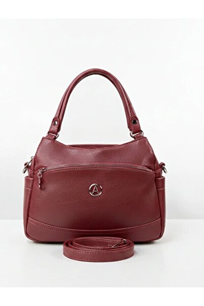 H&D COLLECTİON Soft Leather Very Versatile Medium Size Shoulder and Crossbody...