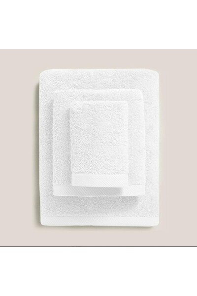 Ferrucci منشفة استحمام سادة من فروتشي مقاس 100×180 سم