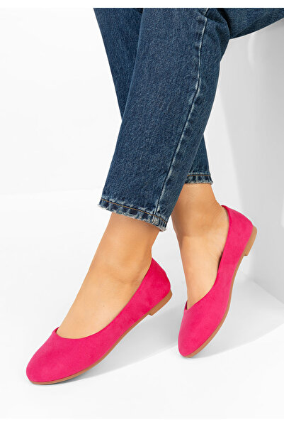 B T Shoes Γυναικείες μπαλαρίνες Agappia φούξια