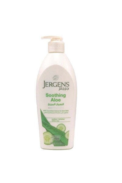 Jergens مرطب منعش بخلاصة الصبار المهدئ 400 مل