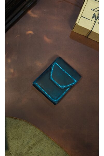 MY Leather محفظة نقود وبطاقات مصنوعة يدويًا