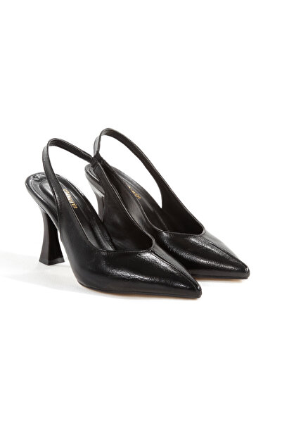 DİORİN Дамски обувки Avoria Coffee Satin Stiletto