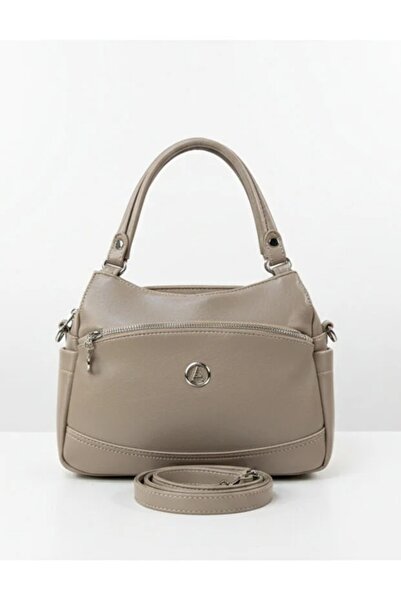 H&D COLLECTİON Soft Leather Very Versatile Medium Size Shoulder and Crossbody...