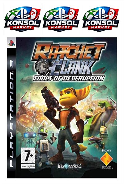 Konsol Market Ratchet & Clank Tools Of Destruction - Playstation 3 Oyunu (Açı...
