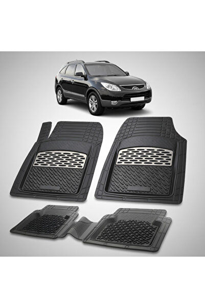 TEAMCAR Covorașe auto Hyundai ix55 2009-2012, tavă din cauciuc - Argintiu