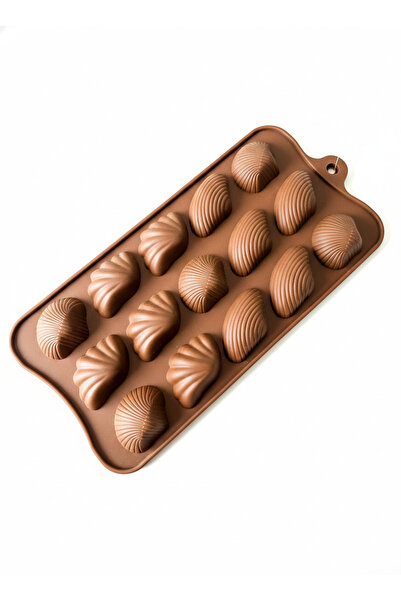 homvira 🍫 ✨   Silicone Chocolate Mold – 15 Compartments