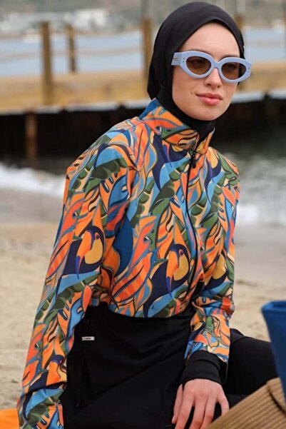 Haşema Esila jileli full hijab swimsuit top