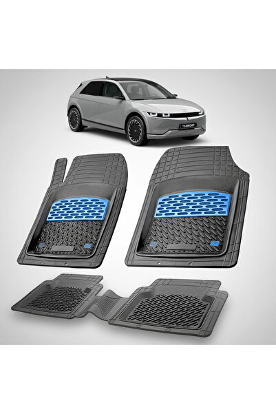 TEAMCAR Hyundai IONIQ 5 (NE) 2021+ Πατάκια από καουτσούκ - Μπλε