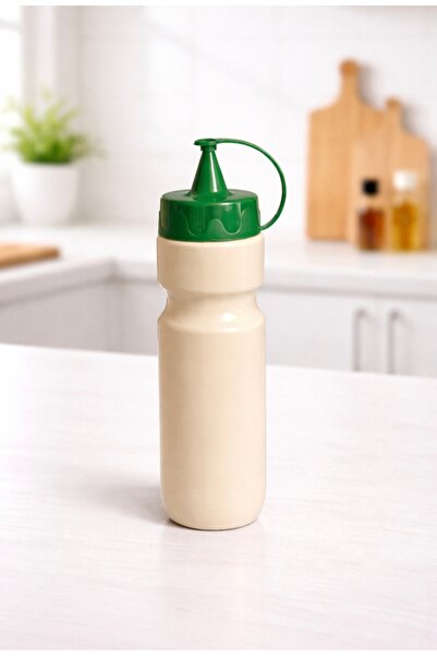 ValoriaHome 660 ml Sıkılabilir Sosluk Şişe – Kapaklı Pratik Hardal Ketçap May...