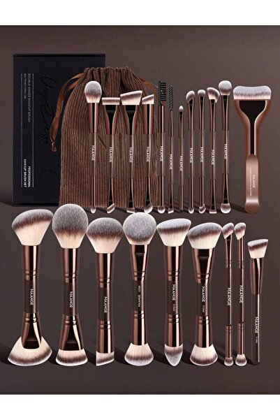 MAANGE 21-компонентна четка за грим + кутия за съхранение