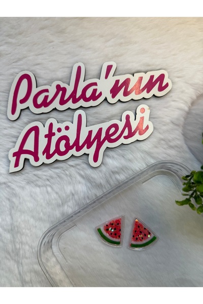 SOFT 2’li 0-3 yaş az saçlı ve saçsız bebek tokası Dans eden yıldızlı Karpuz