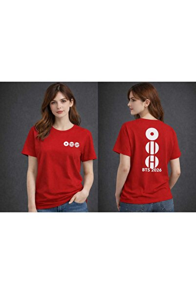 puolikuu Tricou oversize imprimat Arirang World Tour BTS