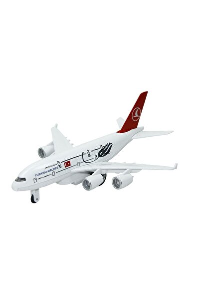 BUDİ HOME طائرة سحب قطرة معدنية مع صوت وضوء - A380