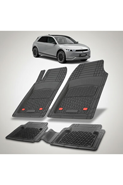 TEAMCAR Hyundai IONIQ 5 (NE) 2021+ Πατάκια από καουτσούκ - Μαύρα