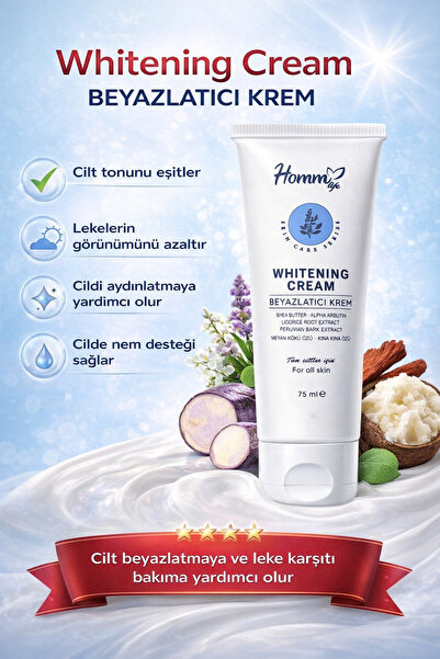 Homm Life BEYAZLATICI KREM 75 ML