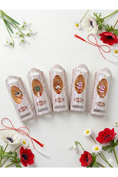 OEM Set of 10 Elegant Martisoare, various models, individually wrapped