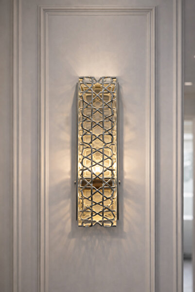 Nazik Aydınlatma Alfa Modern Krom Gümüş Pilli ve Elektrikli Günışığı Ledli Du...