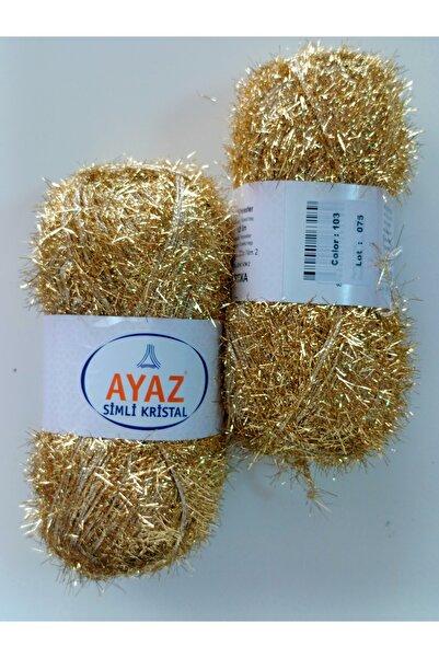 Ayaz SİMLİ KRİSTAL ÖRGÜ VE PATİK İP 2 ADET FİYATIDIR