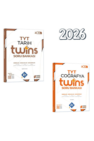 Krallar Karması 2026 TYT Tarih ve Coğrafya Twins Soru Bankası