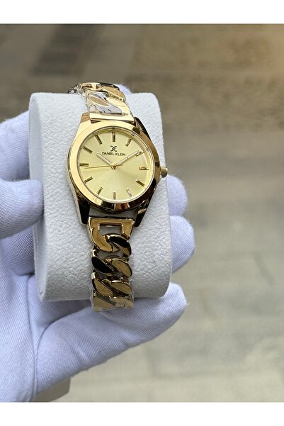 Daniel Klein Kadın Kol Saati Altın Kaplama Kol Saati %100 Orjinal