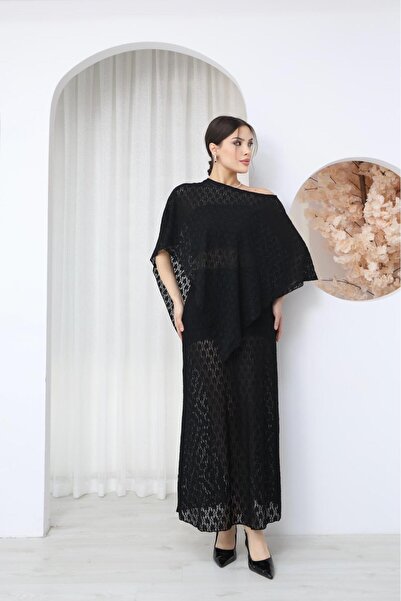 02Lady Fashion Lace Skirt with Shorts Top-Down Set