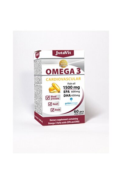 JutaVit Omega 3 Cardio 1500mg, 60 tablets,