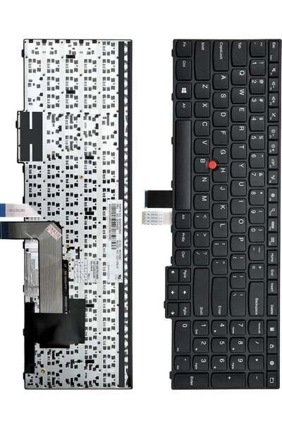 HSM لوحة مفاتيح بديلة لأجهزة الكمبيوتر المحمول لينوفو E550 وE550c وE555 وE560...