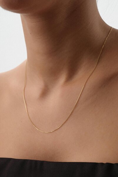 Arpaş 14 Ayar Altın Forse Zincir Kolye