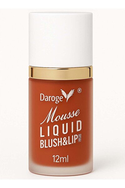 daroge Color Bloom Liquid Blush, Matte Finish, up to 12 Hours, Pink with a To...