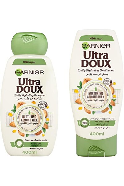 Garnier ALMOND MILK SHAMPOO & CONDITIONER 2x400ml